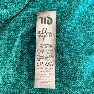 Urban Decay All Nighter Pollution Protection Environmental Defense Setting Spray